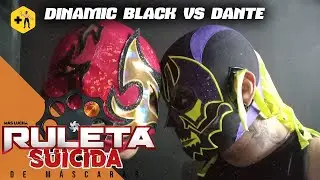 Dinamic Black vs Dante | Mano a mano en la 1a ronda de la RULETA SU!C!DA DE MÁSCARAS