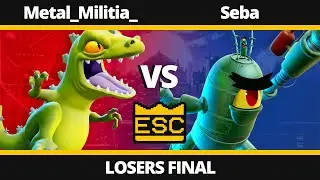 NASB at ESC 32 - Losers Final - Metal_Militia_ (Reptar) Vs. Seba (Mecha Plankton) - EU Tournament