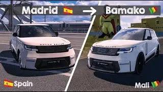 🚗💨 Epic Road Trip from Madrid, Spain to Bamako, Mali! 🇪🇸➡️🇲🇱 with Range Rover Venuum