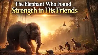 The Elephant and His Friends | A Heart-Touching Motivational Story About Teamwork & Strength&rdquo;