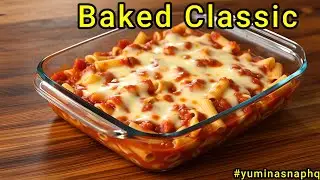 Vegan Baked Ziti  | A Cozy Baked Classic