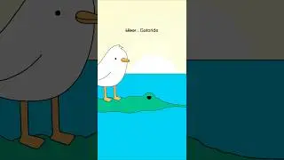 Gatoride 🐊 #animation #animationmeme #alligator