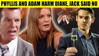 CBS Young And The Restless Jack discovers that Phyllis has drawn Adam into a plan to destroy Diane