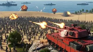 CHAOS IN THE OLD WEST! 5000000 Monster Horde vs T-45s & Knights! &ndash; UEBS 2
