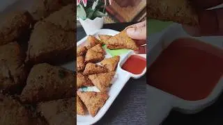 Crispy Potato Triangle Snacks|#recipe #viral #snacks #instantrecipe #trending #easy #miniskitchen