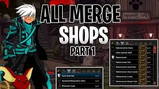 AQW All Best Merge Shops (Part 1) | Free Player - AC Tagged - Member