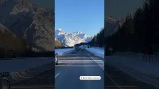 Driving Through Banff, Alberta&hellip; This Road Shouldn&rsquo;t Exist