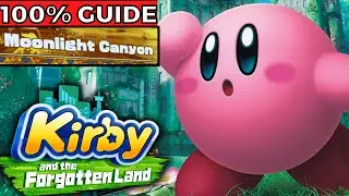 Moonlight Canyon All Waddle Dees 100% Guide | Kirby and the Forgotten Land