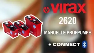 Manuelle Handpr&uuml;fpumpe + CONNECT - 2620 - VIRAX - DE