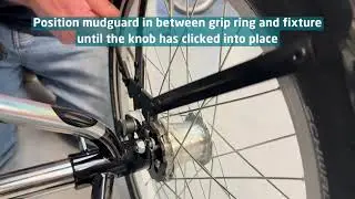 How to use the Quick Release Mud Guards