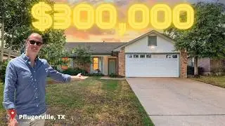 TOURING $300,000 Windermere Home in Pflugerville Texas | 16355 Edgemere Dr