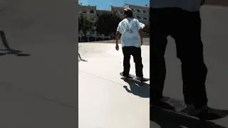 FPV: Tried to dynamically close in 🎥   #skate