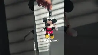 Disney bag charm 🫧🐭🏰 #disneybag #disneyoutfitinspo #bagcharms
