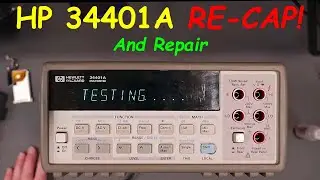 Ремонт цифрового мультиметра Uni-Byte 318 - HP34401A с 6,5 разрядами: Часть 2