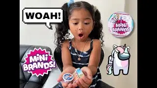 MINI BRANDS TOY OPENING/REVIEW! | AALIYAH'S ISLAND