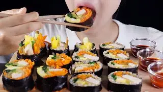 ASMR Keto Gimbap, Rice-Free Carrot Gimbap | Update: I lost 5kg in a month, Minimalism | Diet Mukbang