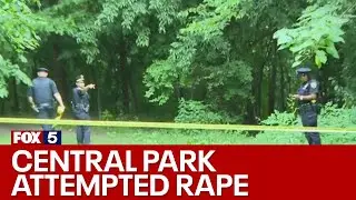 NYPD searching for suspect after woman fights off attempted rapist in Central Park