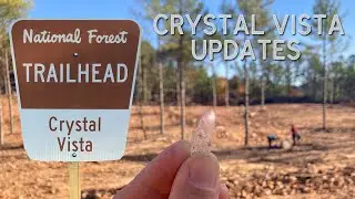 Изменения и обновления Crystal Vista 2024 | Бесплатная добыча кристаллов в Арканзасе на заброшенн...