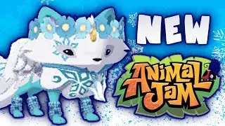 NEW ICE ARCTIC FOXES IN ANIMAL JAM! AJ UPDATE!