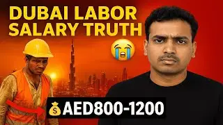 ದುಬೈ ಕಾರ್ಮಿಕ ಸಂಬಳ 😢ನೋಡಿ Dubai Labor Salary 😢Reality  Low Pay Job Truth UAE Kannada vlog | Laxmiputra