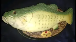 Big Mouth Billy Bass Singing Fish (2017 OOTB 3AA Battery)