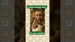 #cover #music #little monkey how to save ostrich bird# small story #luckylou