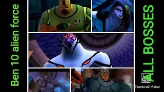 Ben 10 alien force all bosses no damage HD #ben10alienforce
