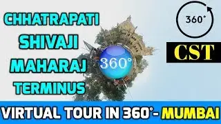 Chhatrapti Shivaji Maharaj Terminus in 360&deg; 4k VR tour for 3 mins | Mumbai 360&deg; | TravelPedia 360