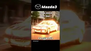 A brief history of Mazda3's automotive evolution (1963-2025)#Mazda3 #Mazda #car #cars #carhistory