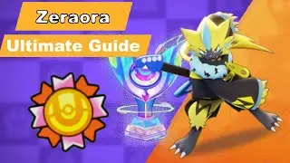 ULTIMATE Beginner Zeraora Guide! *Master Your Gold Badge Electric Cat* | Pokemon Unite