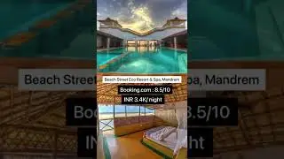 Best stay in North Goa under 3.5k 🌴❤️ #ytshortvideos #ytshortindia #ytshortsbeta