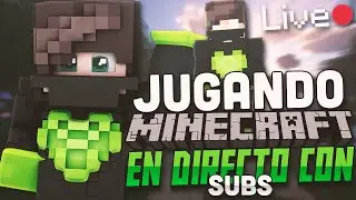 🔴DIRECTO MINECRAFT | MINECRAFT NO PREMIUM JUGANDO CON SUBS SKYWARS Y MINIJUEGOS