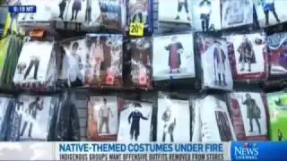 Native themed Halloween costumes under fire from activists