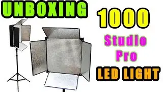1000 LED LS Photo Pro Studio Light -  UNBOXING (LE1000A)