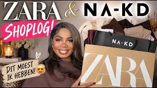 ZARA & NA-KD SHOPLOG 🛍️ I found DESIGNER DUPES?! 👀 + what did I buy?