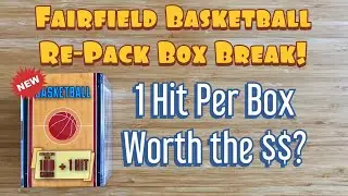 Fairfield Basketball Card Re-Pack Box Break x3 - Only $7.99 Each! 1 Hit Per Box - Worth The Price??