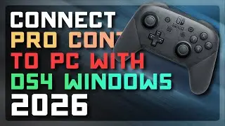 How to Use a Nintendo Switch Pro Controller on PC (DS4Windows Setup Guide 2026) Rebind Buttons