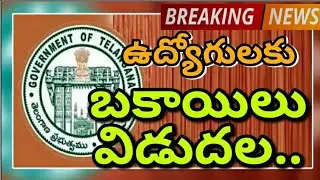 TS Employees Pending Salaries to be Released |ఉద్యోగులకు బకాయి వేతనాలు విడుదల..