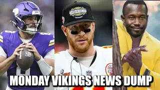 Minnesota Vikings News Dump (8.25.2025) | Howell Traded, Carson Wentz SZN, Draft Capital Stacked Up