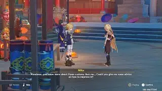 MIKA VISITS LIYUE Genshin Impact CUTSCENES