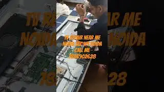 Best LCD Led Tv Repairing shop in Noida Doorstep service at Home #lcdtv #tvrepairnearme#tvrepair#lcd