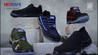NEOSAFE Falcore Sports Line Safety Shoes, Lightweight with Steel Toe