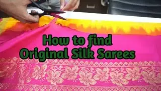 How to find pure silk saree in tamil|எது நல்ல பட்டு கண்டுபிடிங்க ?