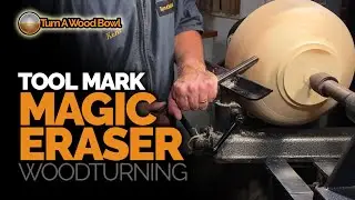 Woodturning ShearScraping Wood Bowl Turning Bowl Gouge Video