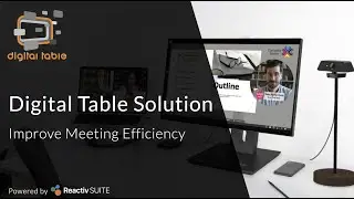 【Digital Table Solution】Improve Meeting Efficiency | FunTech Innovation
