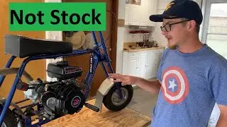 Mini Bike Madness - Modifications