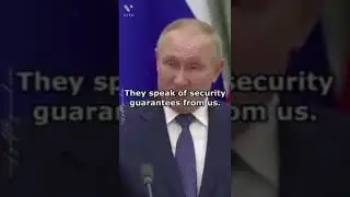 putin gives explanation to America for Ukraine war.