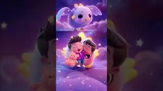 Luna the star ⭐ ✨ is happy with kids#Luna #star #wowtoons #wowtoons4 #lilly