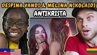 REACTION TO Despina Vandi & Melina Nikolaidi - Antikrista (Live Katrakeio 2022)| FIRST TIME WATCHING