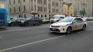 Motorcade Moscow Russia
